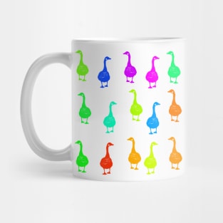 Goose gaggle three Mug